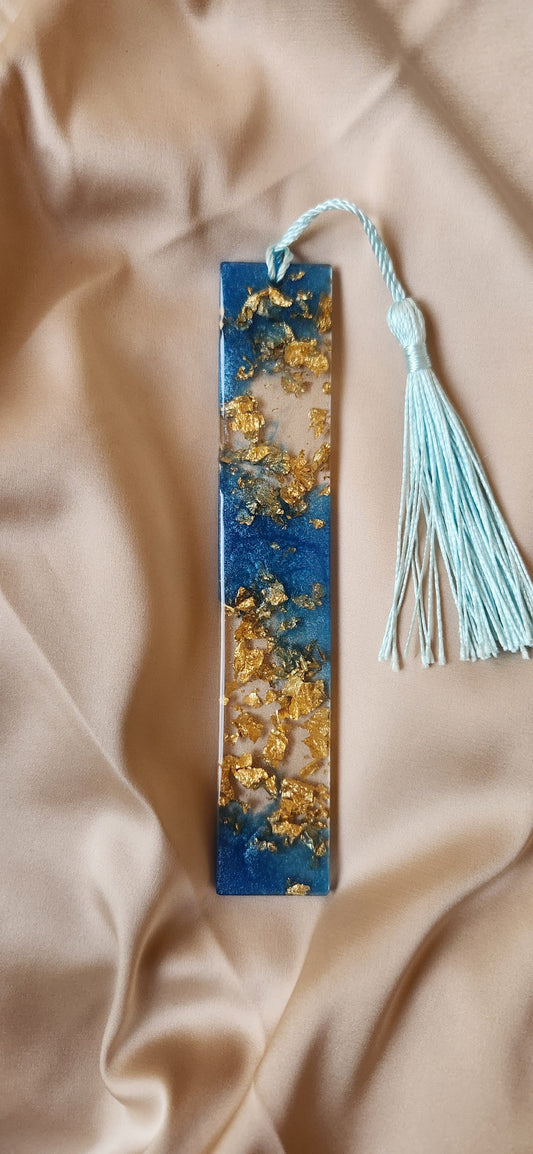 Bookmark- Signature Blue+Gold