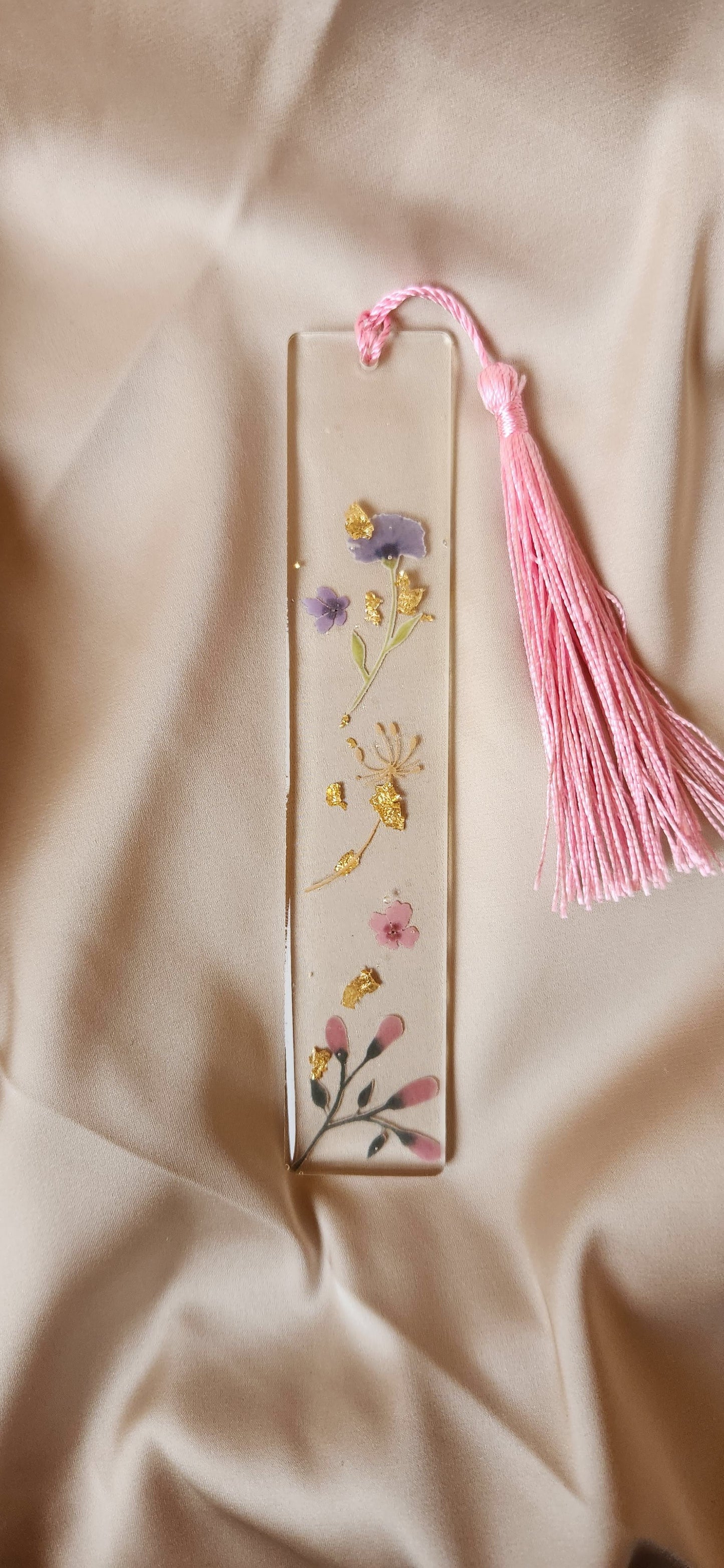 Bookmark- Pink Florals